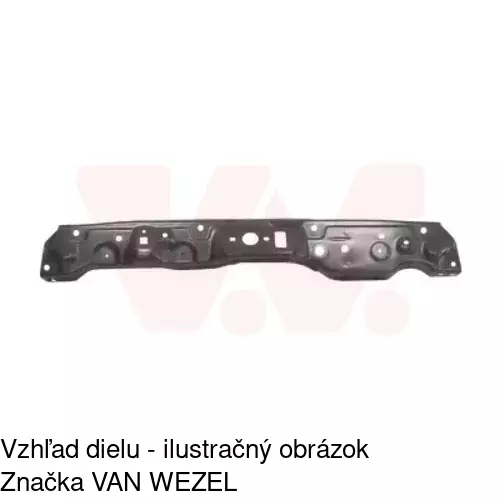 Horný nosník predného čela 250104 /POLCAR/ - obr. 1