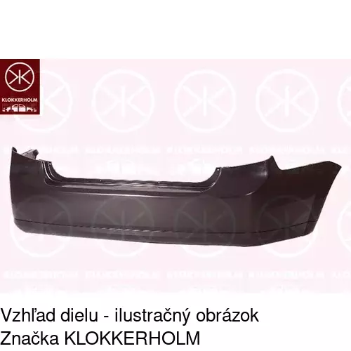 Zadný nárazník POLCAR 250696-1