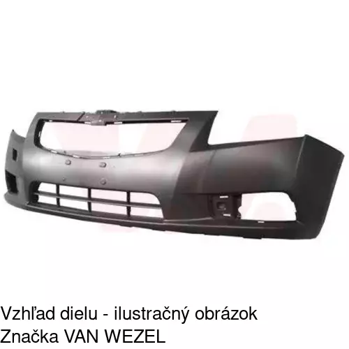 Predný nárazník 250807 /POLCAR/ - obr. 1