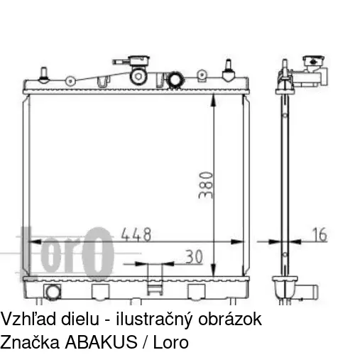 Chladiče vody 270708-4 /POLCAR/ - obr. 1