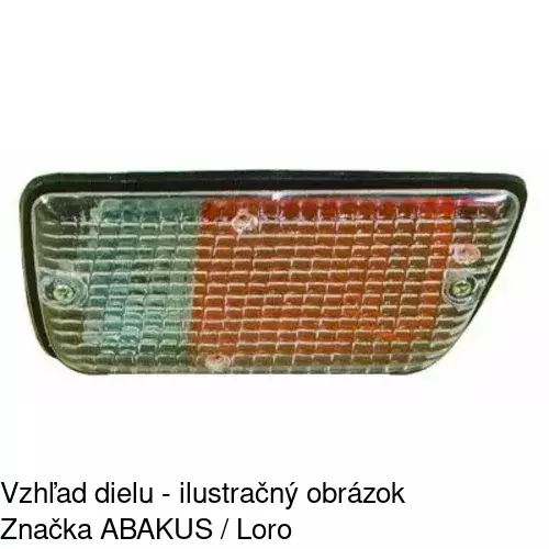 Predná smerovka POLCAR 272320-2