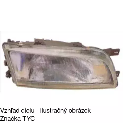 Hlavný reflektor POLCAR 2731101E