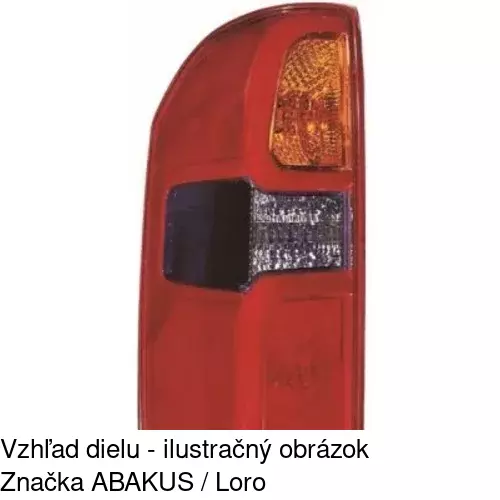 Zadné svetlo POLCAR 277988-E