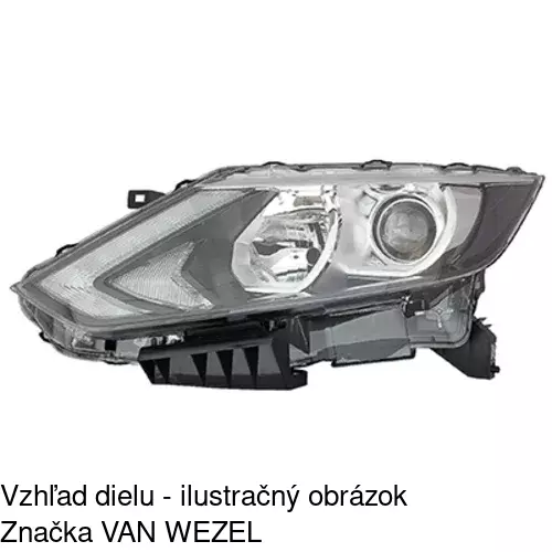 Hlavný reflektor 27C109-E /POLCAR/ - obr. 4