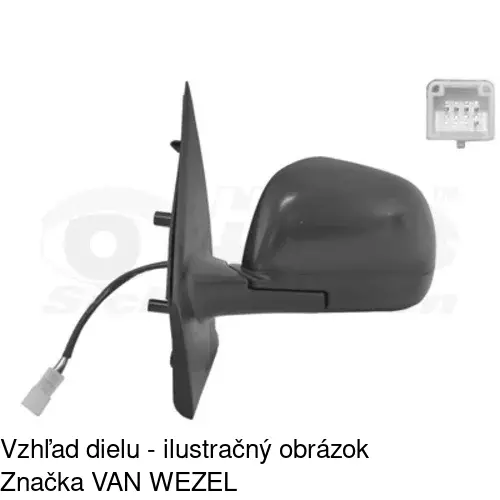 Vonkajšie zrkadlo 28U1514E /POLCAR/ - obr. 5
