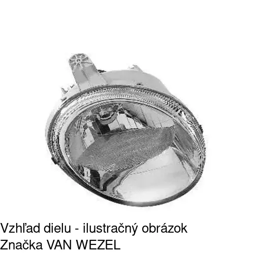 Hlavný reflektor 290310-E /POLCAR/ - obr. 4