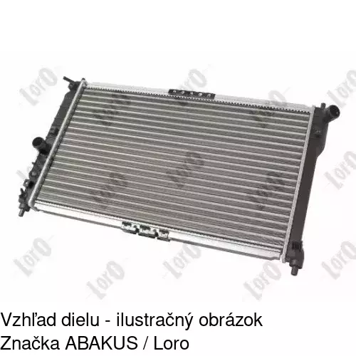 Chladiče vody 292308-1 /POLCAR/ - obr. 2