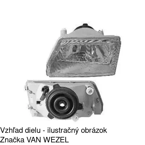 Hlavný reflektor 3001090E /POLCAR/ - obr. 5