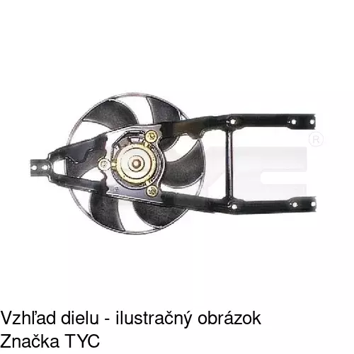 Ventilátory chladičov POLCAR 300123W2