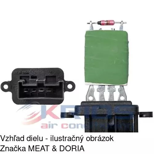 Ovládače klimatizácie 3002KST3X /POLCAR/ - obr. 2