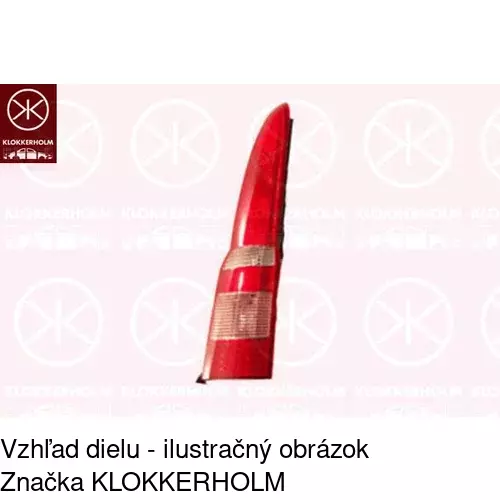 Zadné svetlo POLCAR 3003871E
