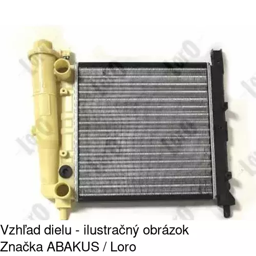 Chladiče vody 301608-3 /POLCAR/ - obr. 1