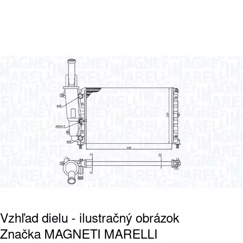 Chladiče vody 301708-2 /POLCAR/ - obr. 1