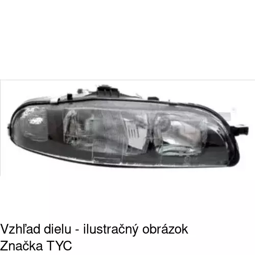 Hlavný reflektor POLCAR 301809-E