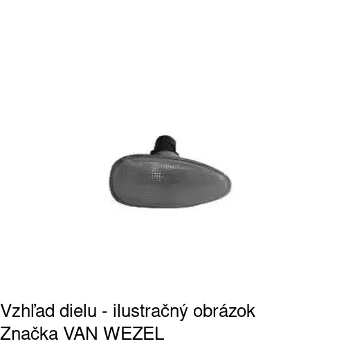 Bočná smerovka 3018195E /POLCAR/ - obr. 2