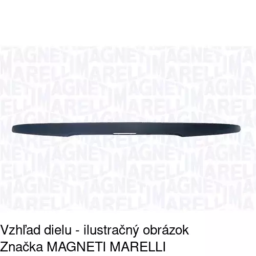 Lišta nárazníka POLCAR 302296-6
