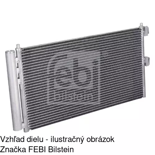 Chladiče klimatizácie 3022K8C5 /POLCAR/ - obr. 1