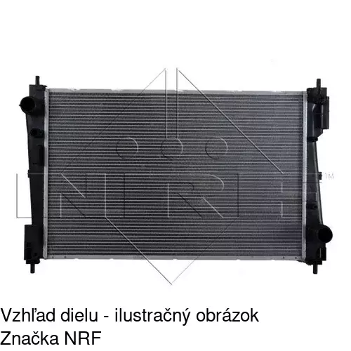 Chladiče vody 302408A1 /POLCAR/ - obr. 1
