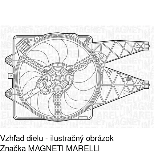 Ventilátory chladičov 302423W4 /POLCAR/ - obr. 2