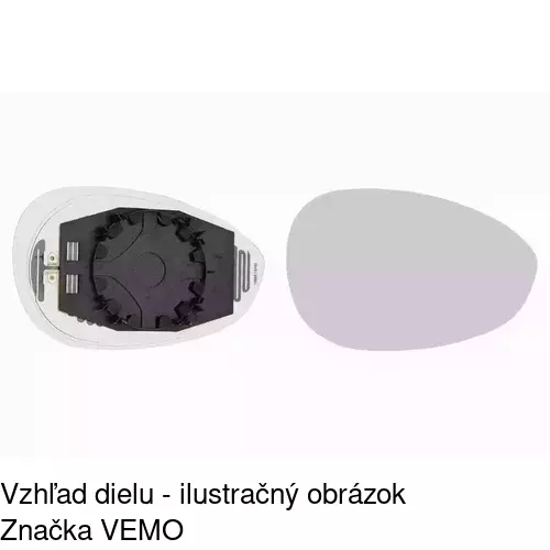 Rám vonkajšieho zrkadla 302455TE /POLCAR/ - obr. 4