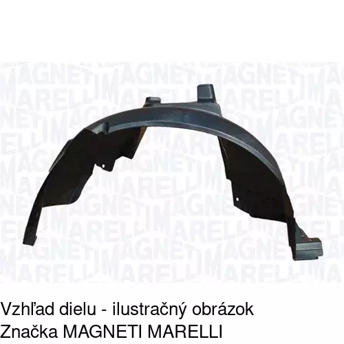 Podblatník (plast) 3024FL-1 /POLCAR/ - obr. 1
