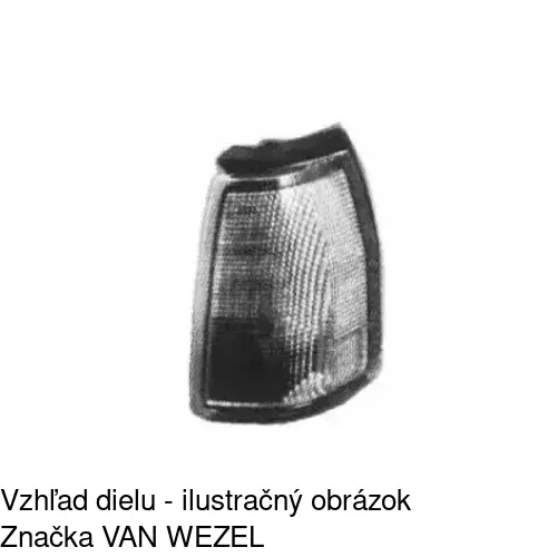 Predná smerovka POLCAR 3026191E