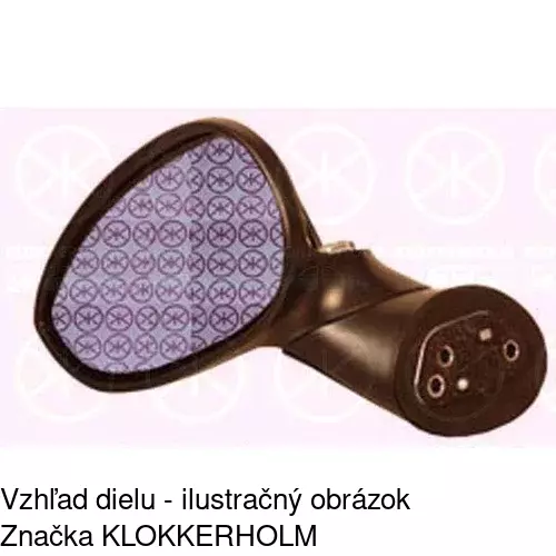 Vonkajšie zrkadlo POLCAR 3035516E