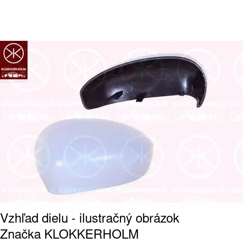 Vonkajšie zrkadlo 3035516S /POLCAR/ - obr. 1