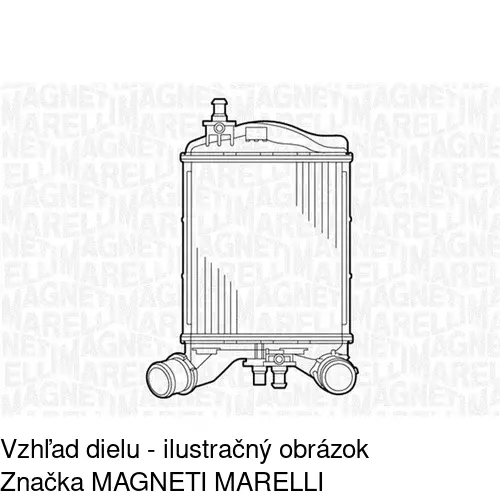 Chladiče vzduchu (Intercoolery) POLCAR 3035J83X