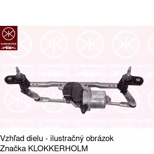 Náhon stieračov s motorom POLCAR 3035ZWP1