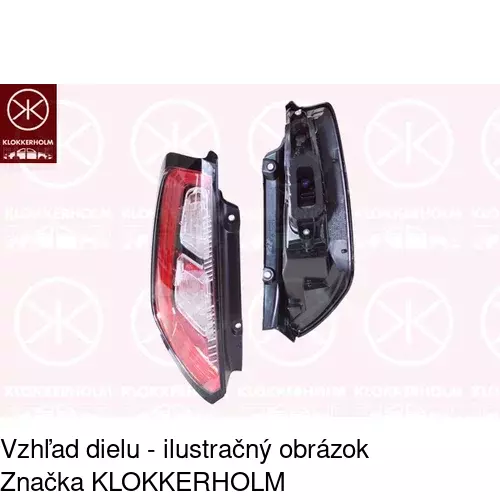 Zadné svetlo 3036871U /POLCAR/ - obr. 1