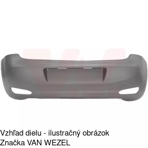 Zadný nárazník 30369611 /POLCAR/ - obr. 2