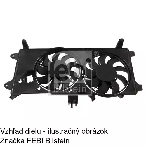 Ventilátory chladičov 304023W7 /POLCAR/ - obr. 2