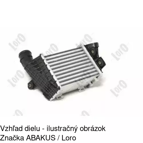 Chladiče vzduchu (Intercoolery) 3040J81X /POLCAR/ - obr. 1