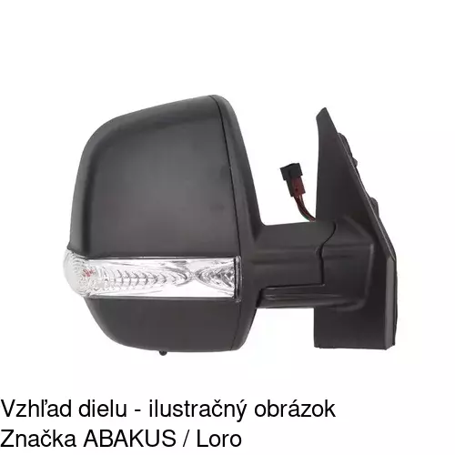 Vonkajšie zrkadlo 3042527E /POLCAR/ - obr. 3