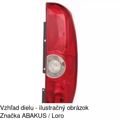 Zadné svetlo 3042873E /POLCAR/ - obr. 3