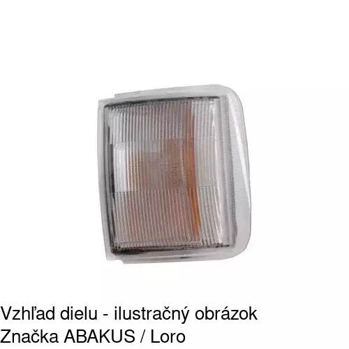 Predná smerovka 3057190E /POLCAR/ - obr. 2