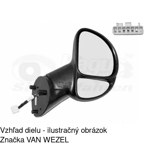 Vonkajšie zrkadlo 3065524M /POLCAR/ - obr. 2
