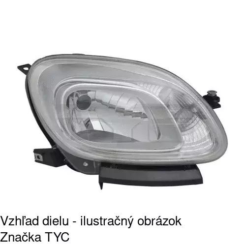 Hlavný reflektor POLCAR 30A109-U