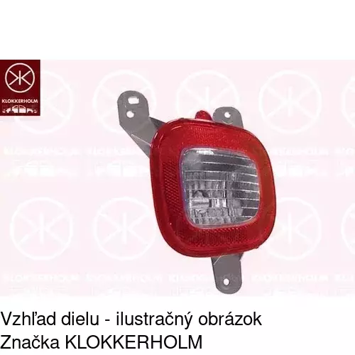 Svetlo spiatočky POLCAR 30A198-X