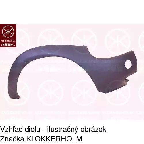 Rámik nárazníka 320018-1 /POLCAR/ - obr. 1
