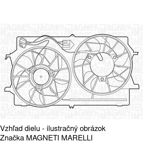 Ventilátory chladičov 320123W5 /POLCAR/ - obr. 2