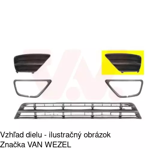Kryt v nárazníku 32012711 /POLCAR/ - obr. 3