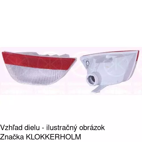 Svetlo spiatočky 3201981E /POLCAR/ - obr. 1