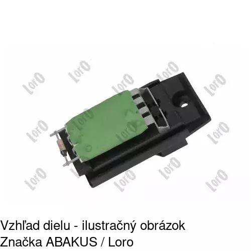 Ovládače klimatizácie 3201KST-2 /POLCAR/ - obr. 3