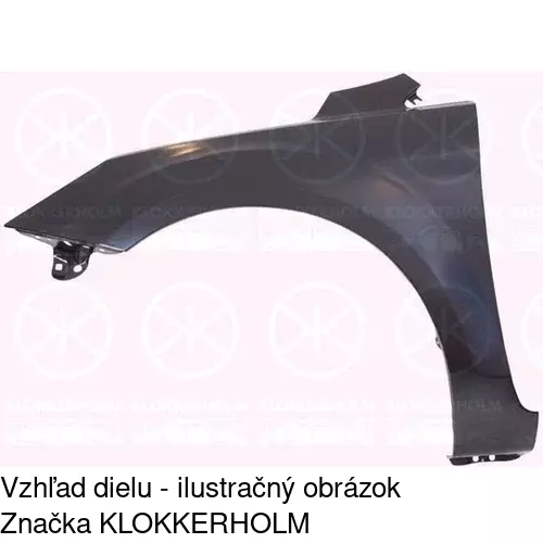 Predný blatník 320501 /POLCAR/ - obr. 1