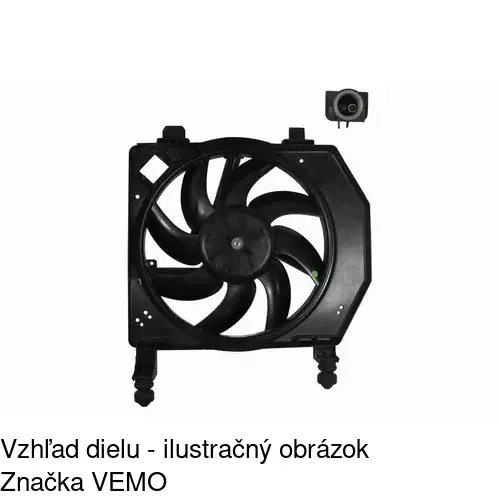 Ventilátory chladičov 321023W2 /POLCAR/ - obr. 2