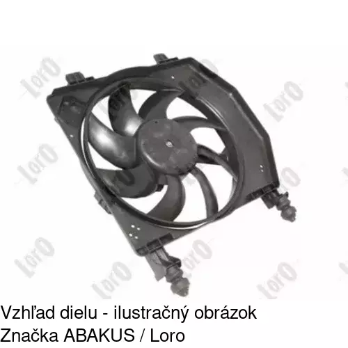 Ventilátory chladičov 321023W2 /POLCAR/ - obr. 3