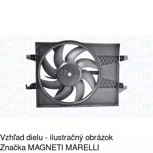 Ventilátory chladičov 321223W2 /POLCAR/ - obr. 4