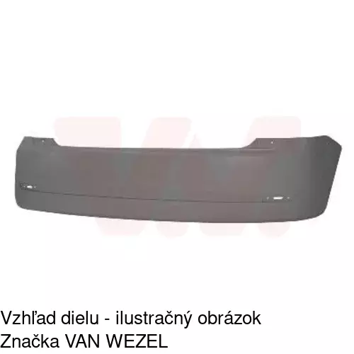 Zadný nárazník 321296 /POLCAR/ - obr. 1